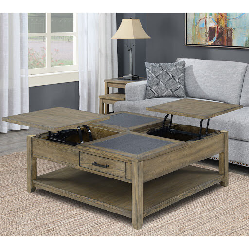 Vintner Square Lift Top Coffee Table