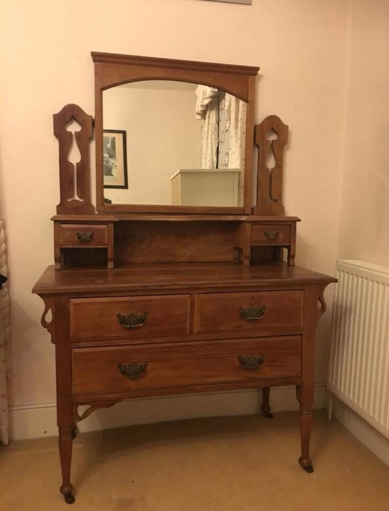 Antique Mahogany Dressing Table