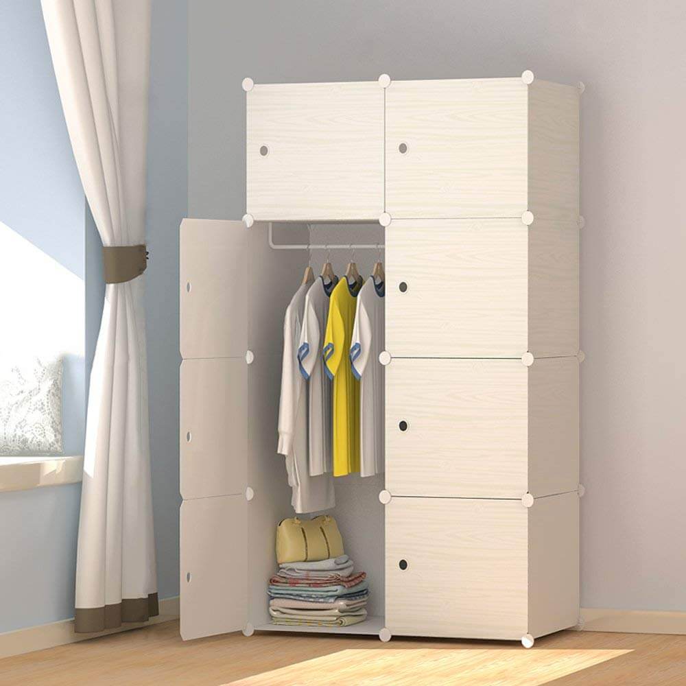 Wooden Wardrobe Closet UK