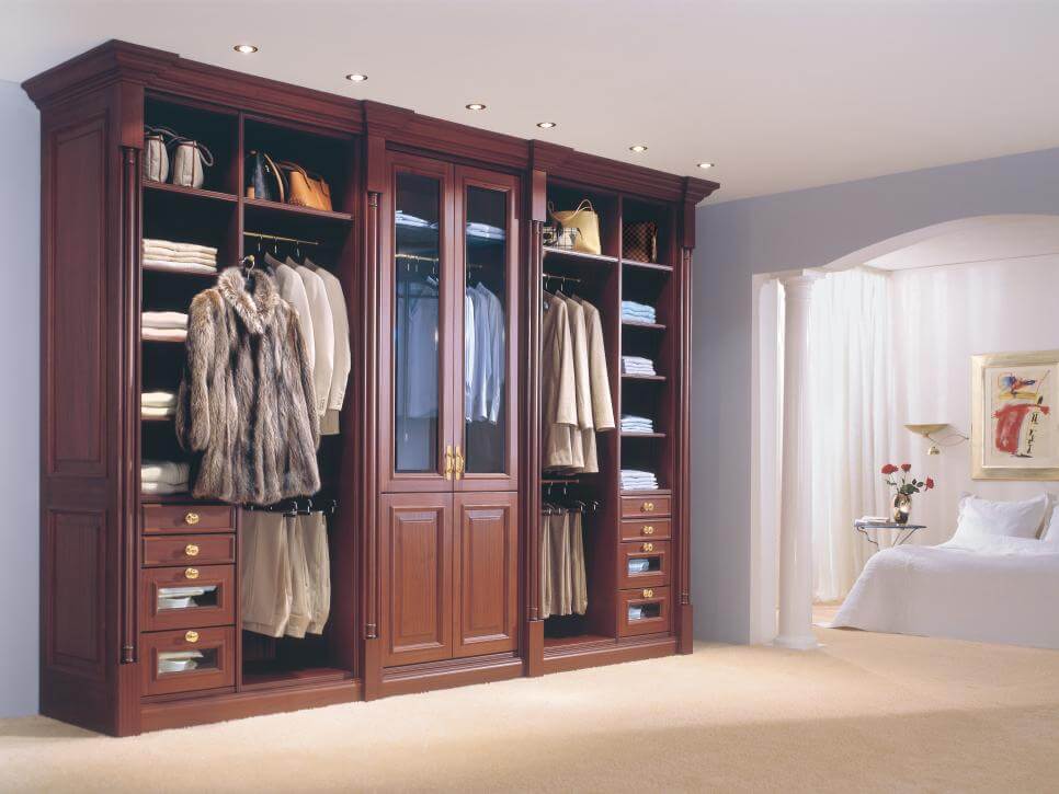 Wooden Wardrobe Closet Design