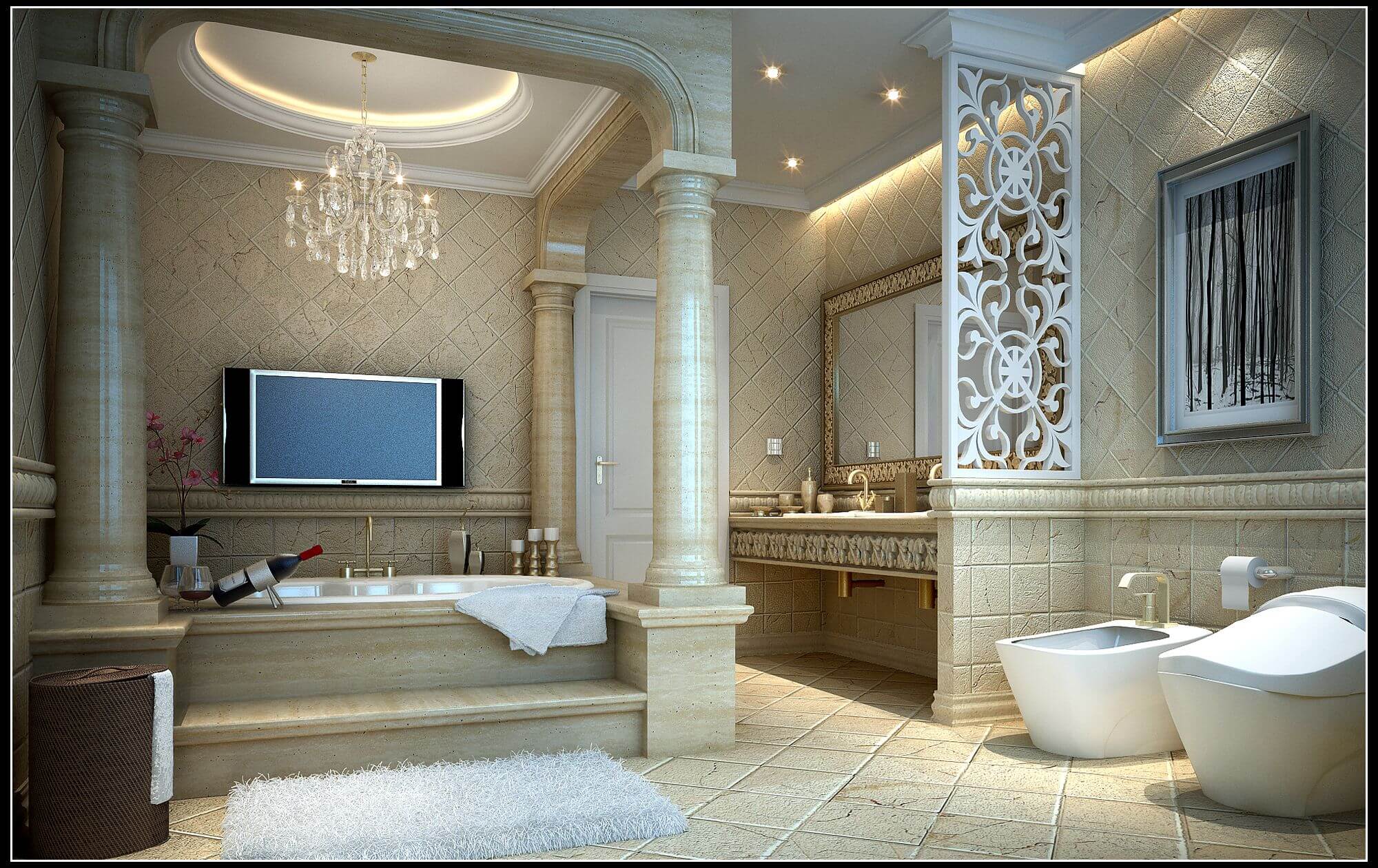 25 Best Creative Ceiling Ideas for Bathroom