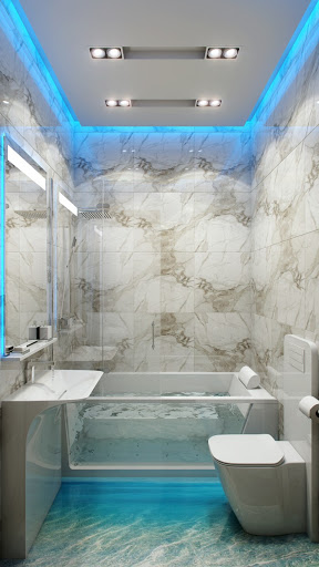 Fiberglass Bathroom Ceiling