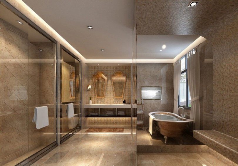25 Best Creative Ceiling Ideas for Bathroom
