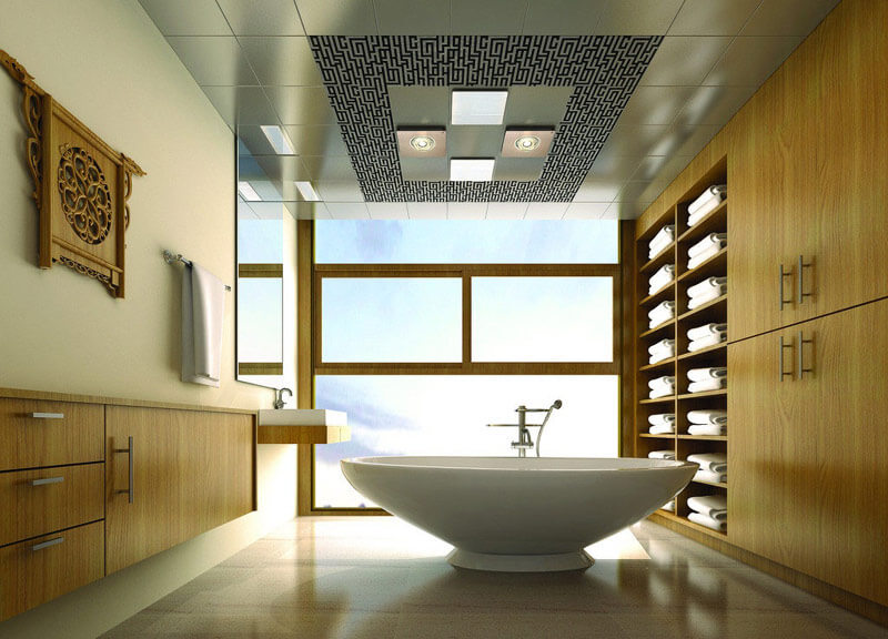 Rustic Bathroom Ceiling Ideas