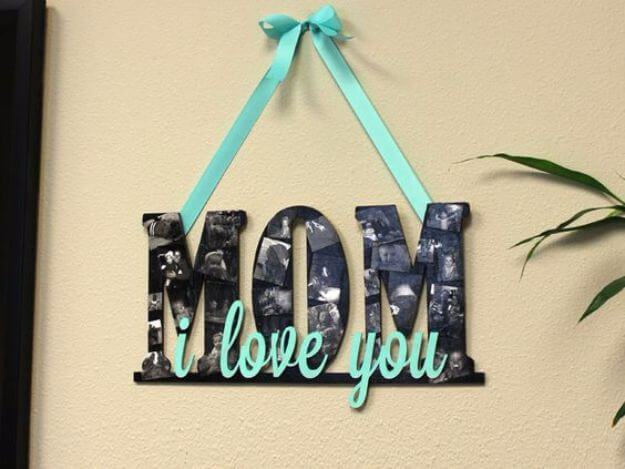 Mothers Day Collage Sign