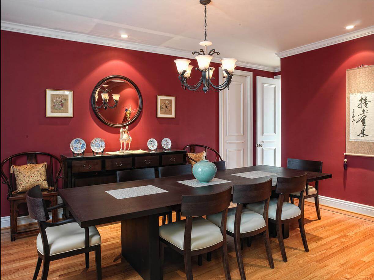 Tips For Painting Your Living Room Wall Red