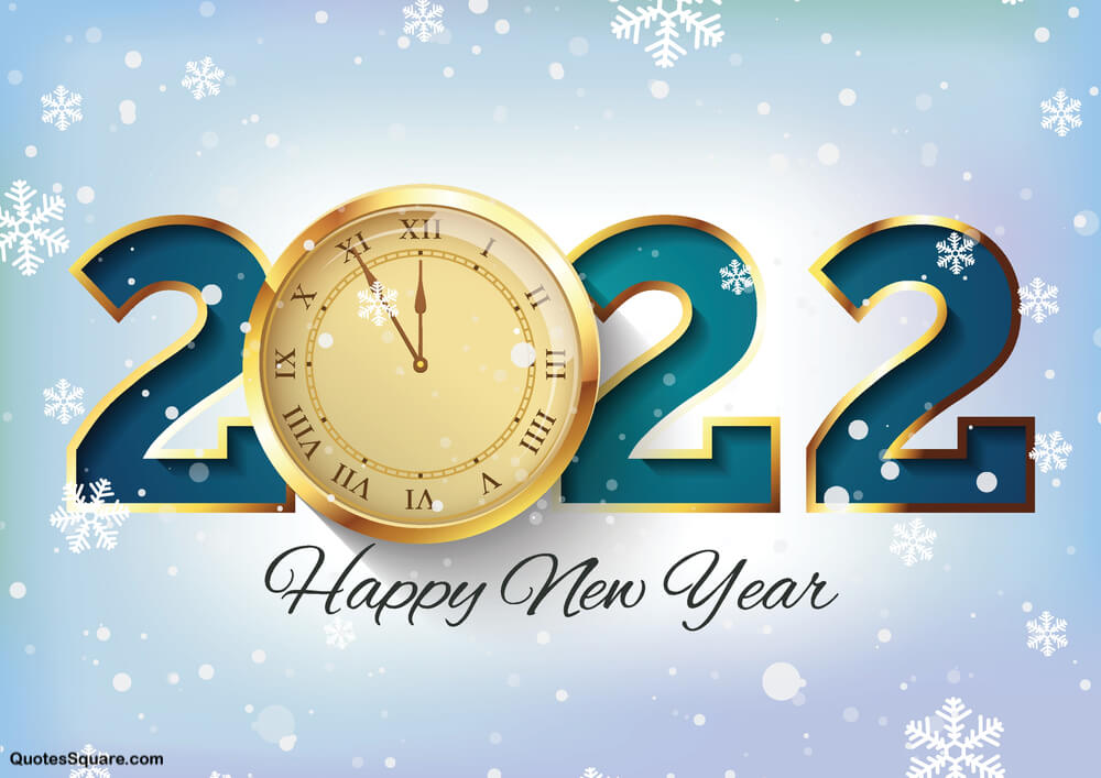 Free Happy New Year 2022 Wallpaper