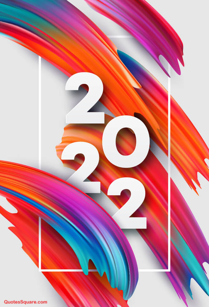 Happy New Year 2022 3d Wallpaper