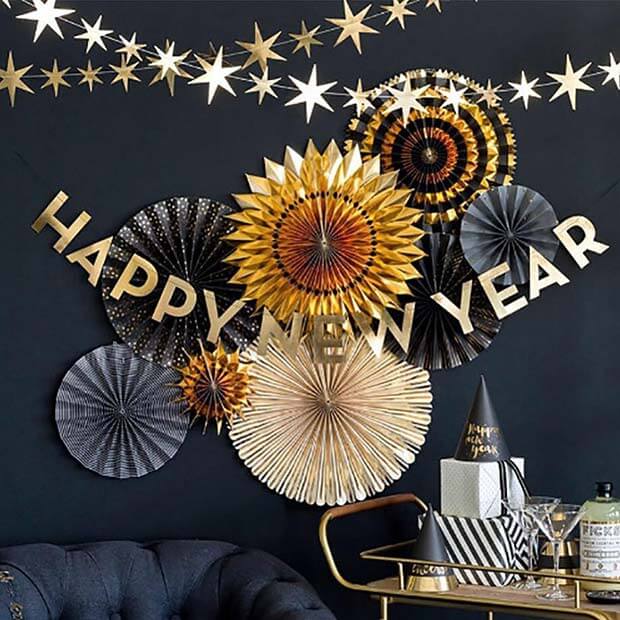 Happy New Year Wall Decor