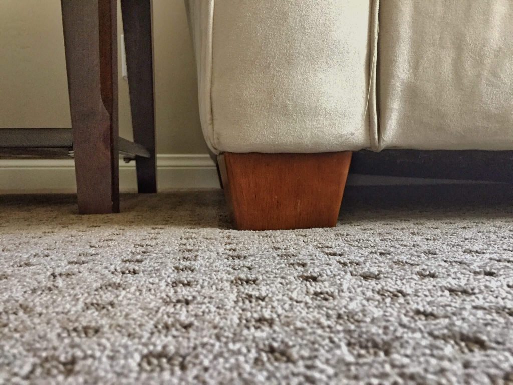 berber carpet in dining room