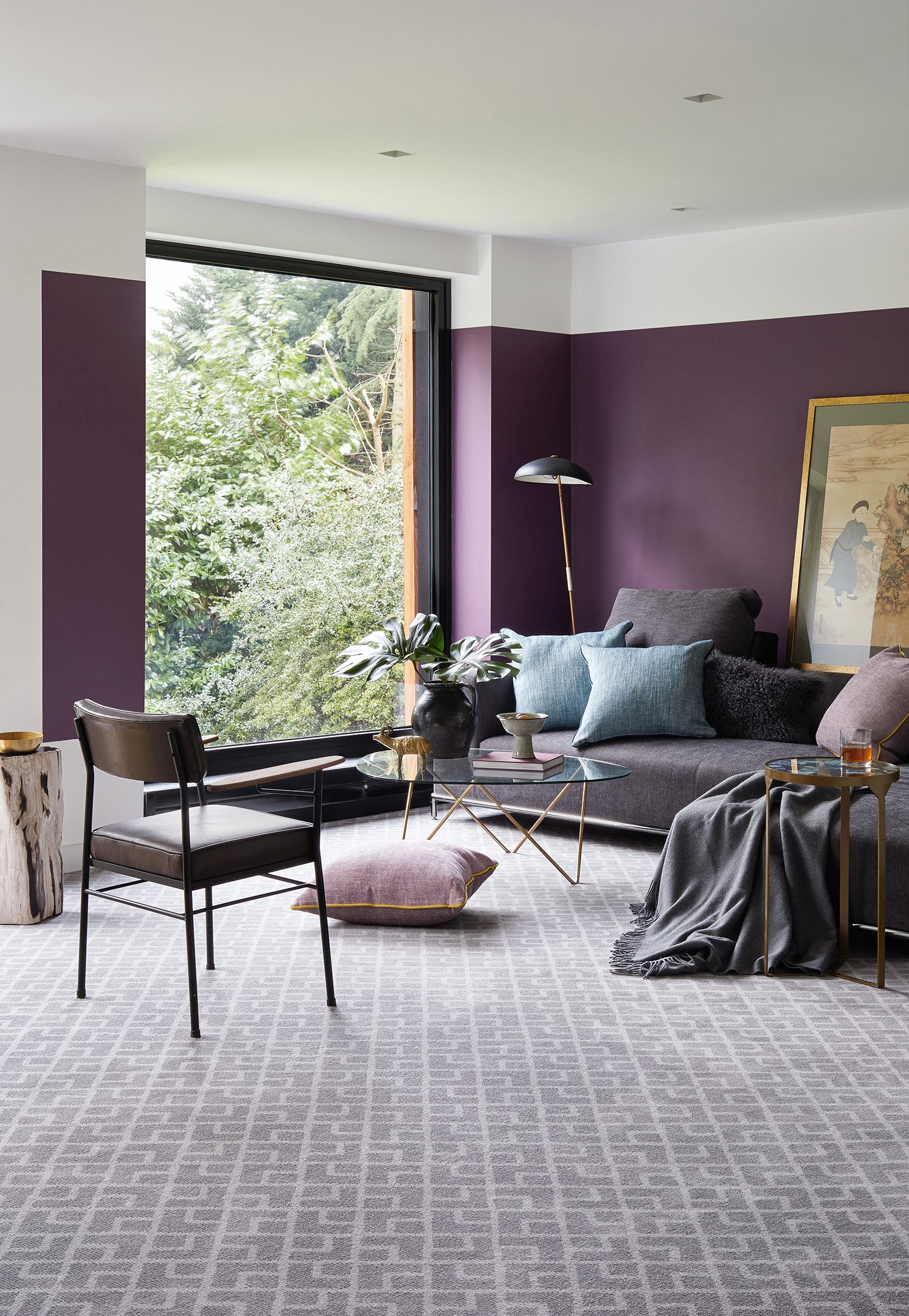 Grey Carpet Living Room Ideas