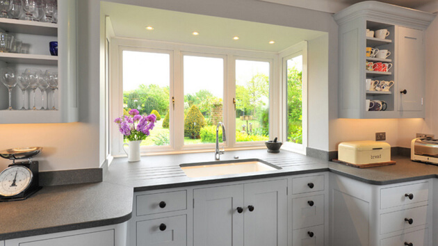 Kitchen Bay Window