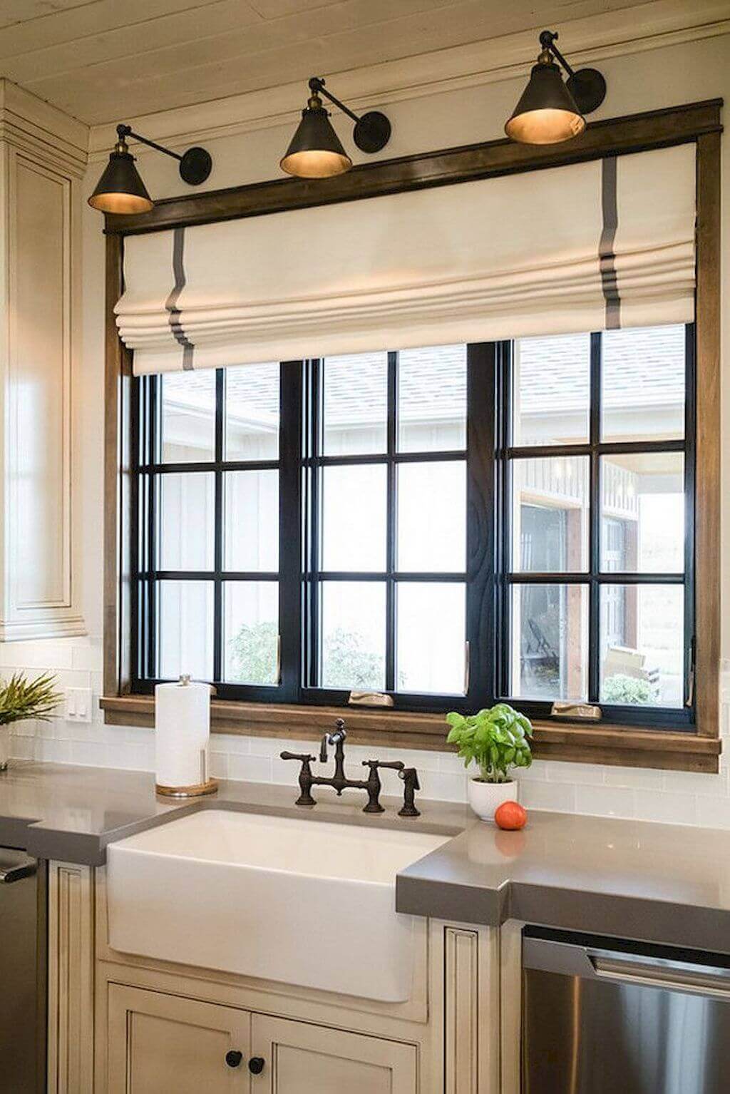 Kitchen Window Dressing Ideas