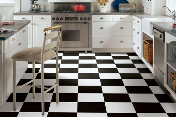Victorian Black And White Floor Tiles