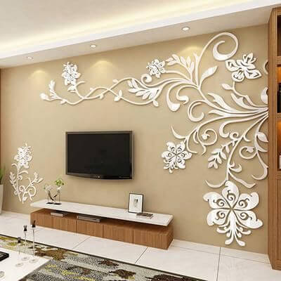 3d Wall Decals For Living Room