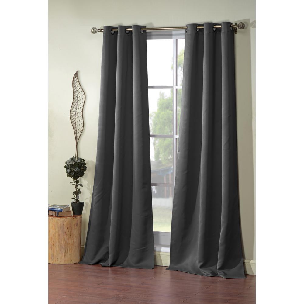 Dark Grey Curtains Ideas