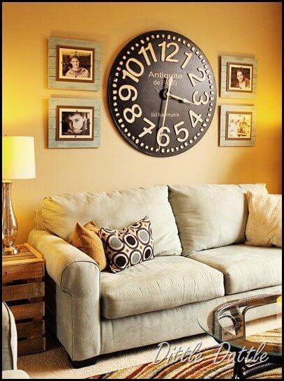 Decorative Wall Clocks For Living Room