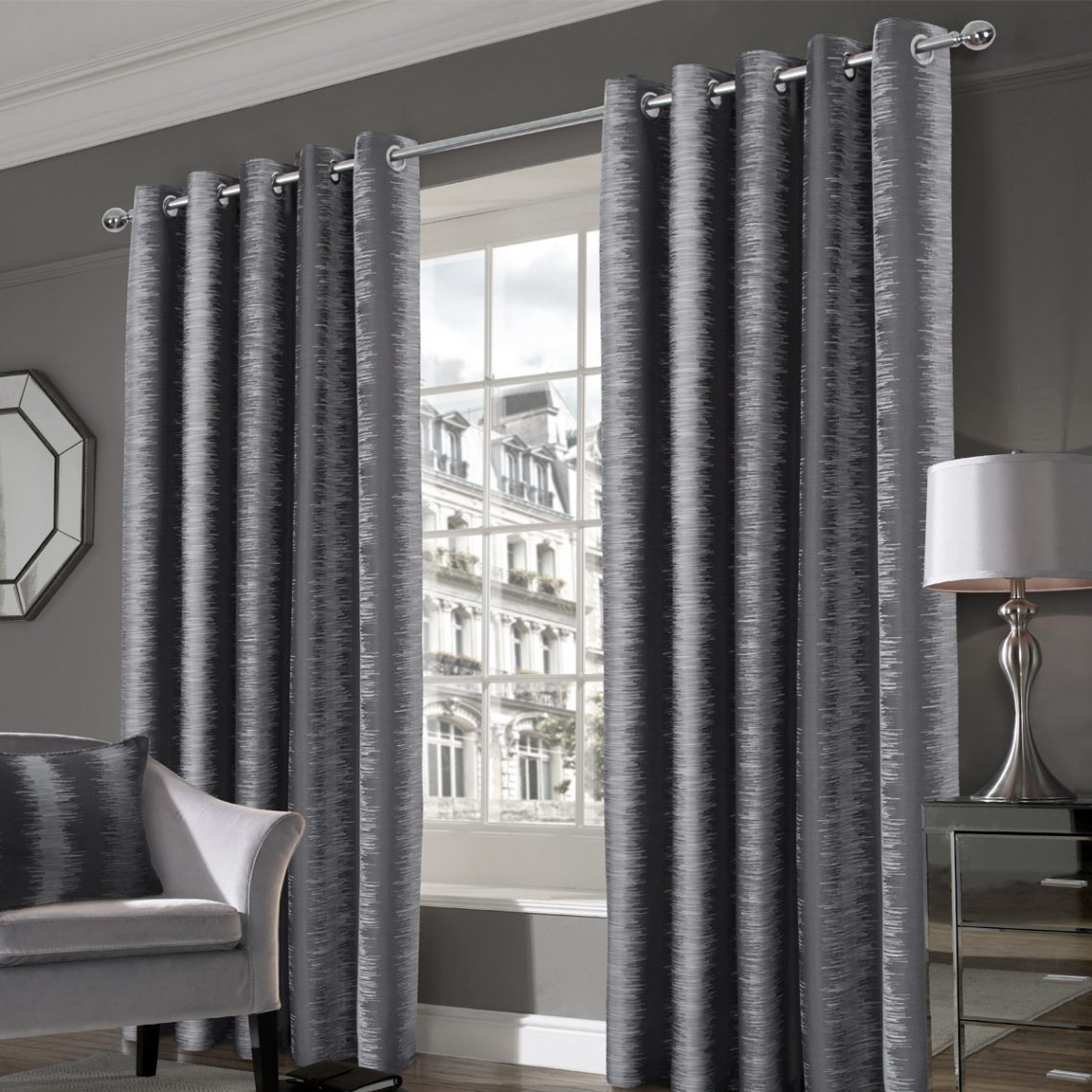 Top 20 Grey Curtains Bedroom Design Ideas