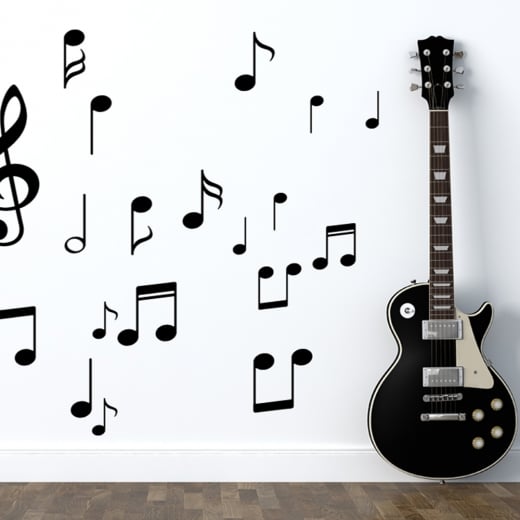 Guitarist Large Wall Sticker Ideas (2)