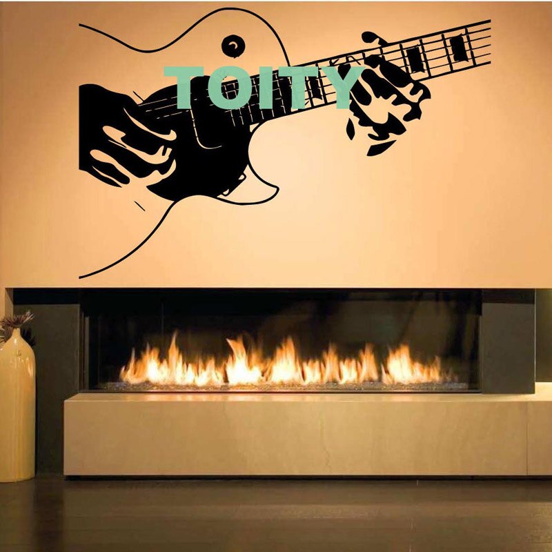 Guitarist Large Wall Sticker Ideas