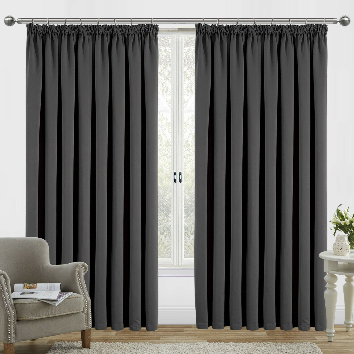 Light Grey Curtains