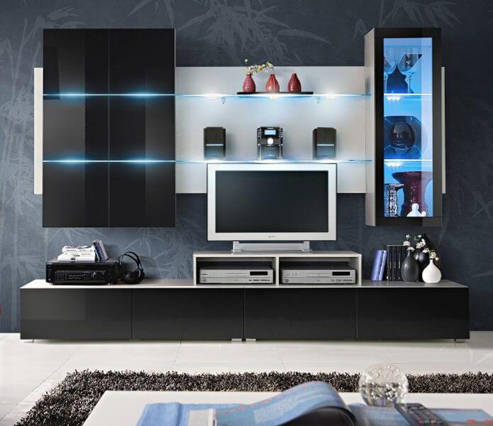 Living Room Wall Units Photos (2)