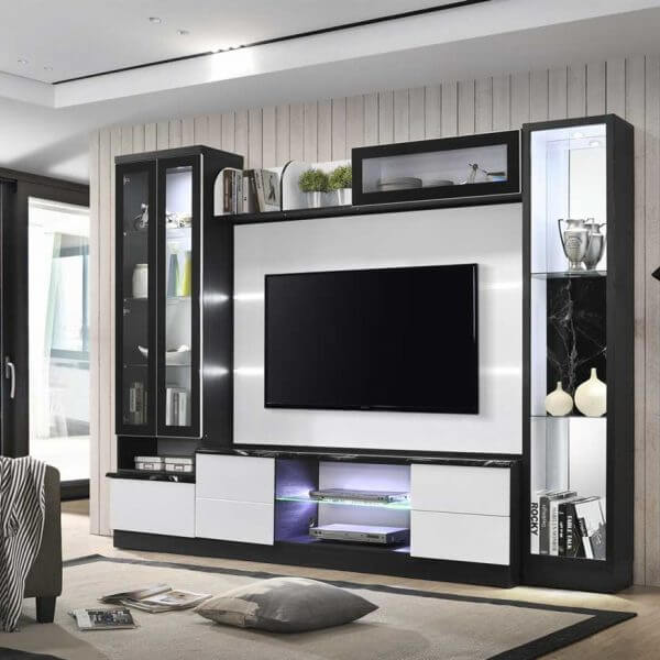 Living Room Wall Units With Storage