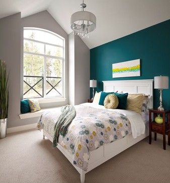 Teal And Grey Bedroom Ideas