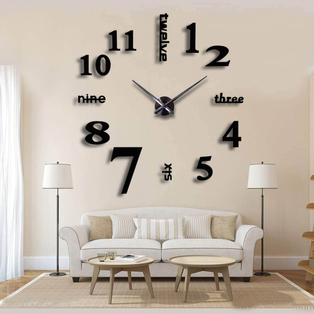 Big Wall Clock For Living Room
