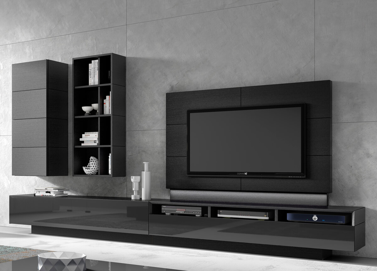 Black Wall Units For Living Room Ideas Uk