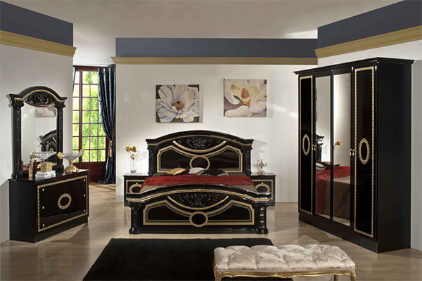 Black Wood Bedroom Furniture