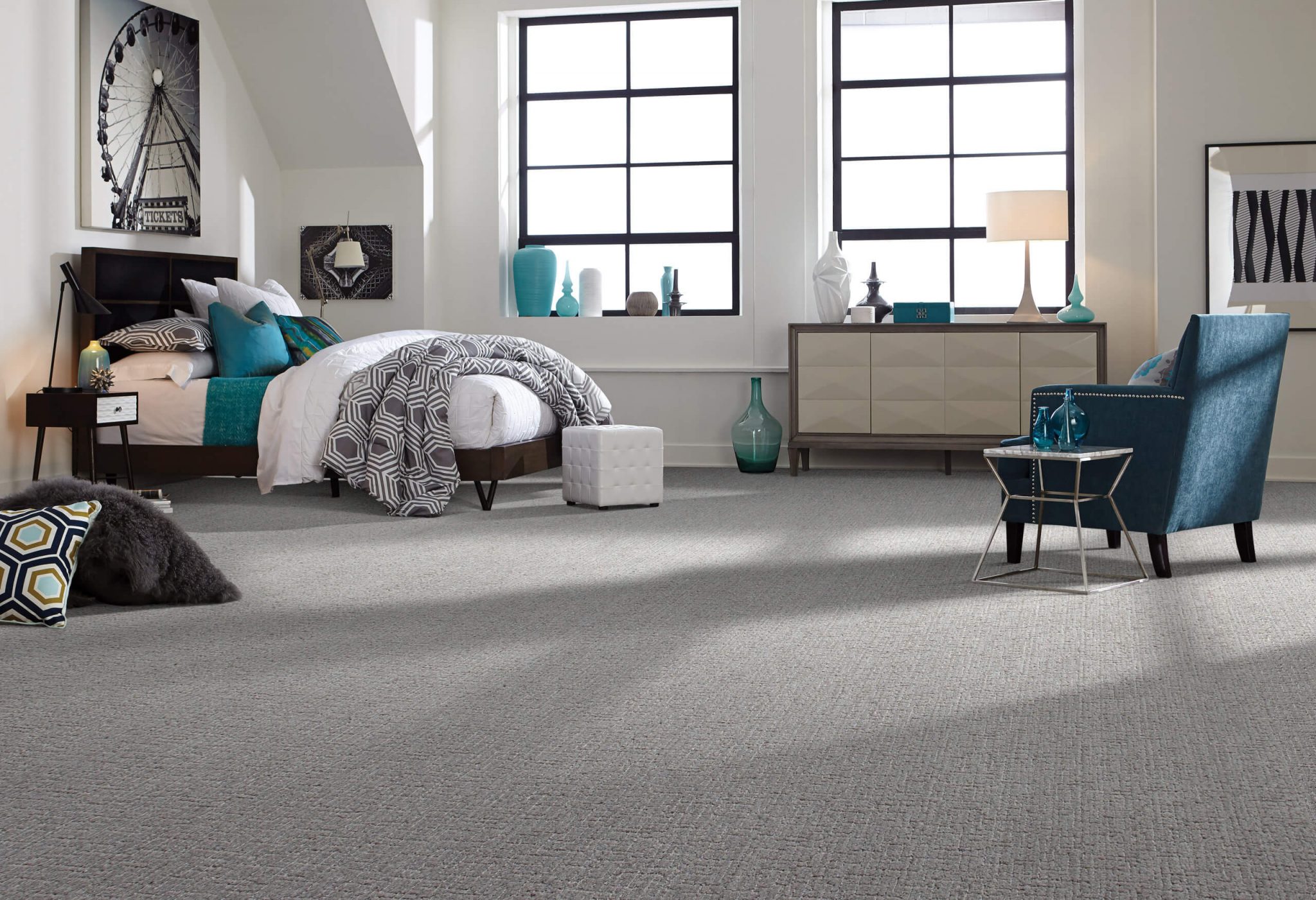 Top 20 Grey Carpet Ideas For Bedroom Light/Dark UK