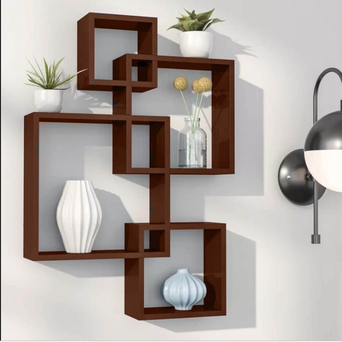 30 Unique Wall Shelf Decorating Ideas For Living Room