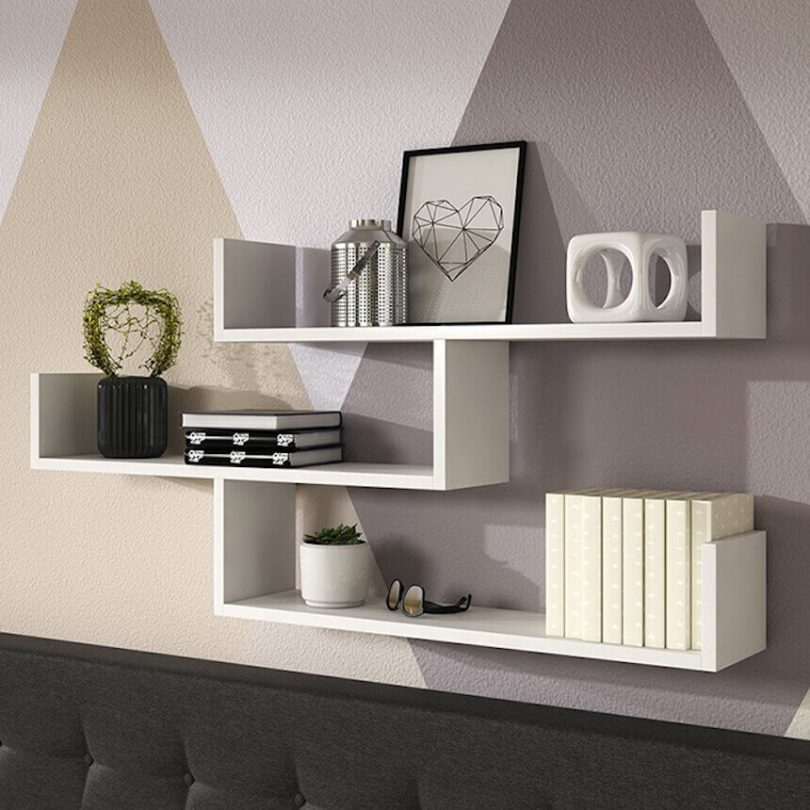 30 Unique Wall Shelf Decorating Ideas For Living Room