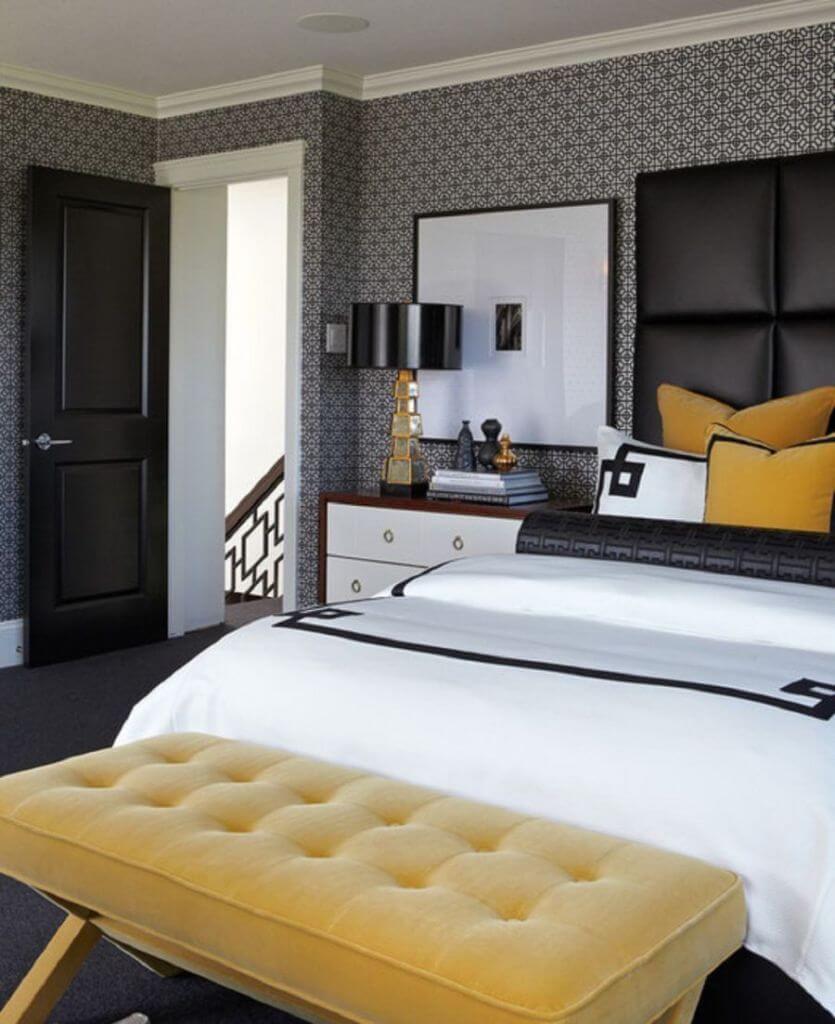 20 Best Grey and Gold Bedroom Decoration Ideas
