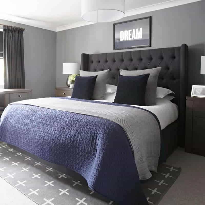 Grey Carpet Bedroom Decor