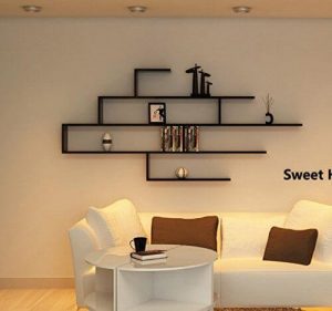 30 Unique Wall Shelf Decorating Ideas For Living Room