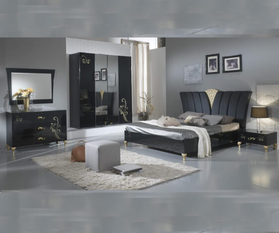 Modern Black Bedroom Furniture