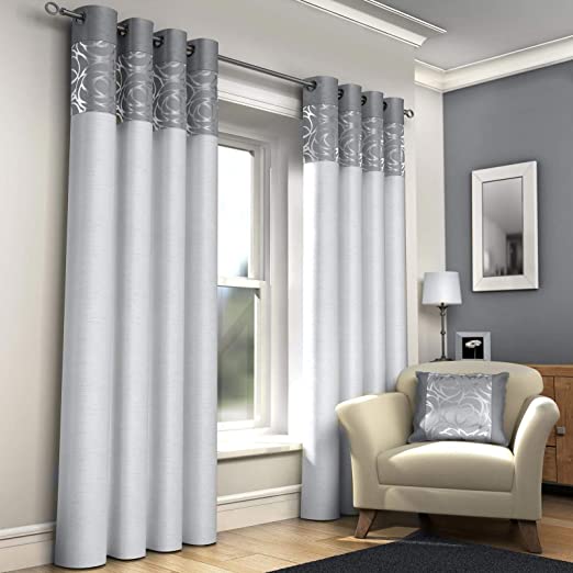 Modern Grey Curtains Bedroom Ideas