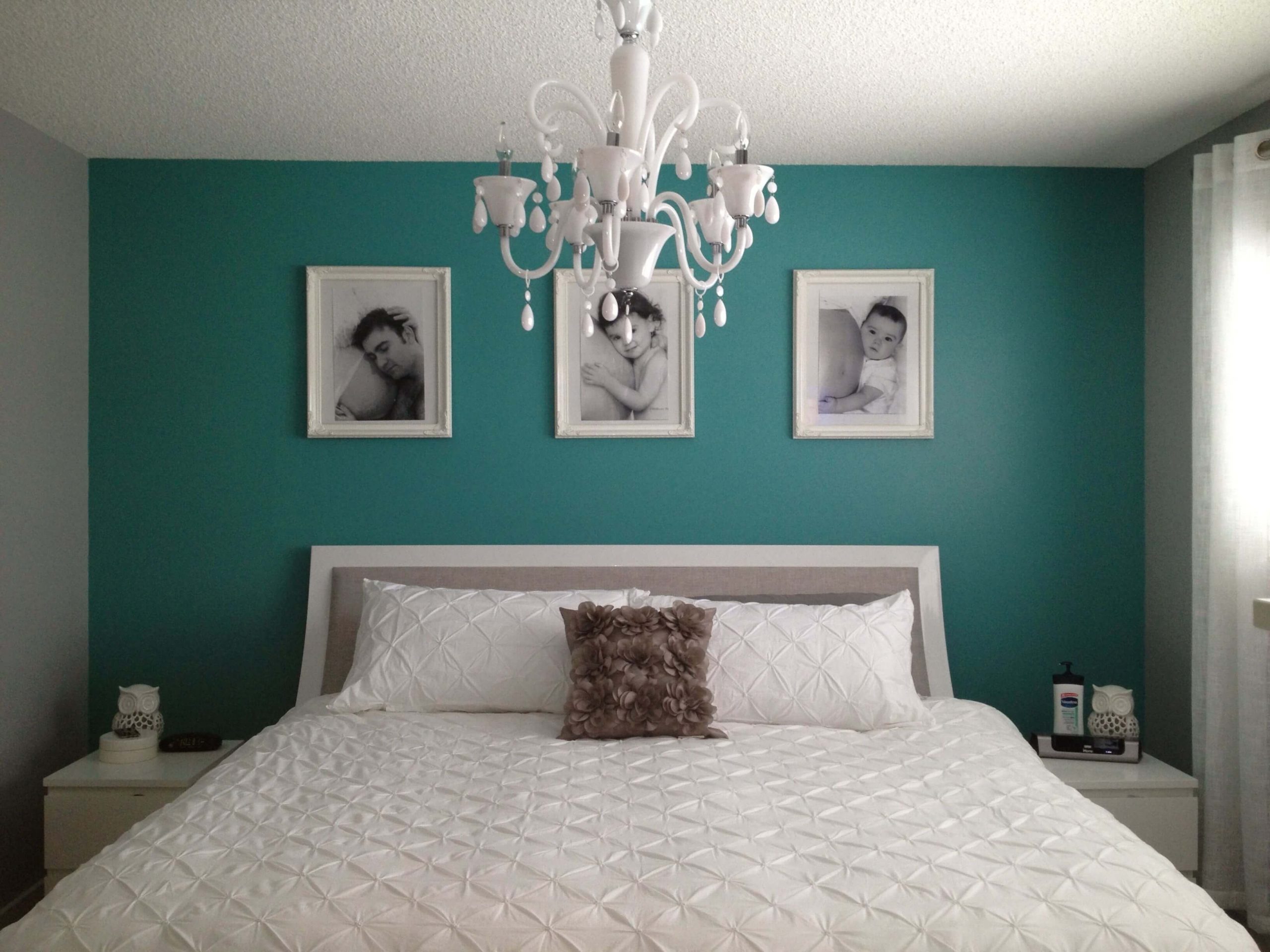 Teal Grey Bedroom Ideas