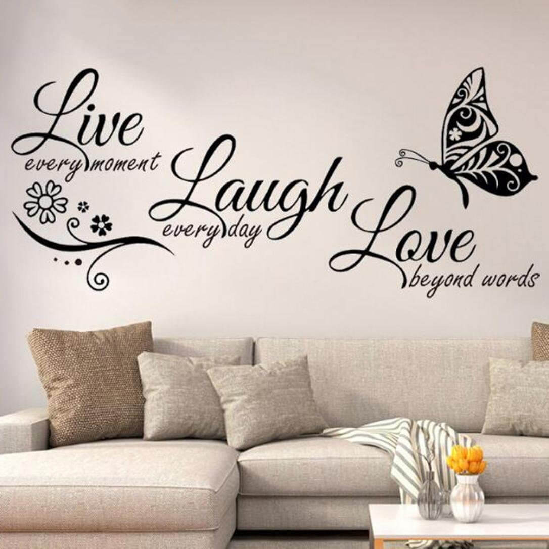 Wall Sayings For Living Room