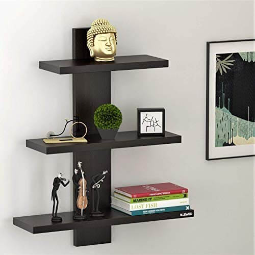 Wall Shelves Design For Living Room