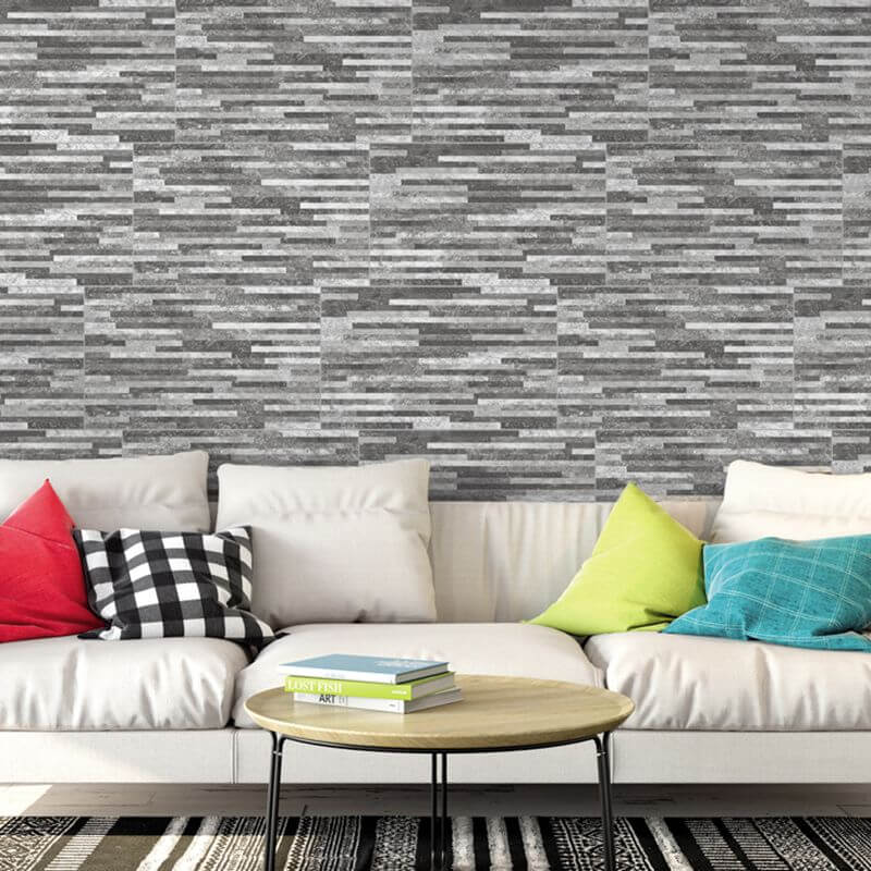 Wall Tiles Living Room Design