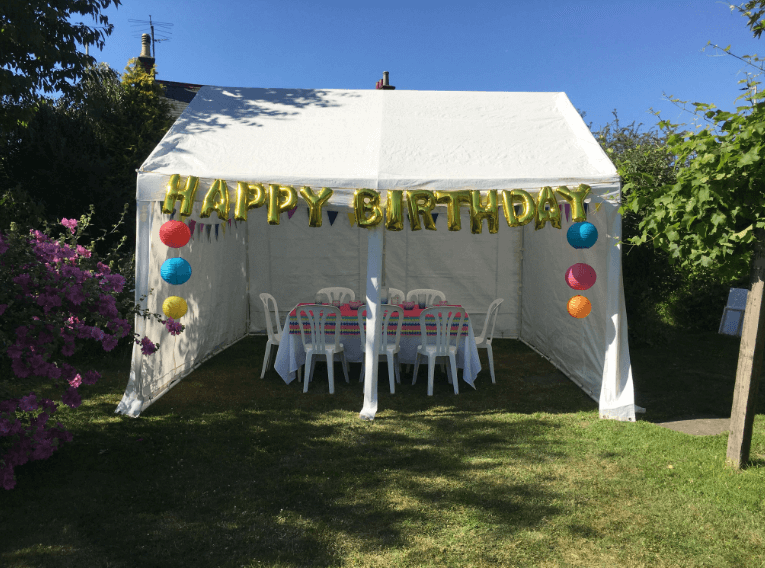 Birthday Gazebo Décor Ideas