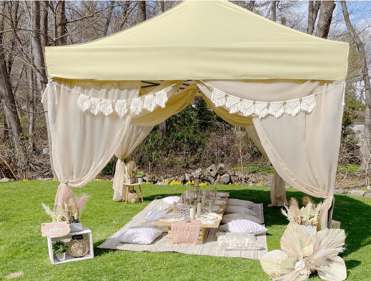 Boho Gazebo Décor Ideas