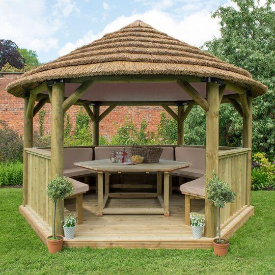 Garden Gazebo Decoration Uk