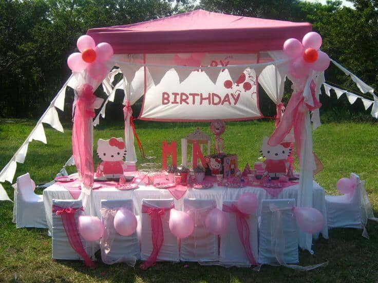 Gazebo Birthday Party Decoration Ideas Uk