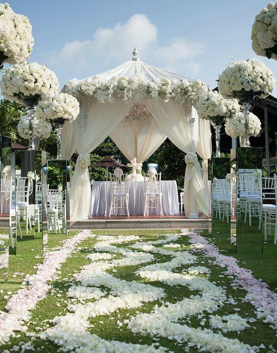 Gazebo Floral Arrangements Ideas Uk