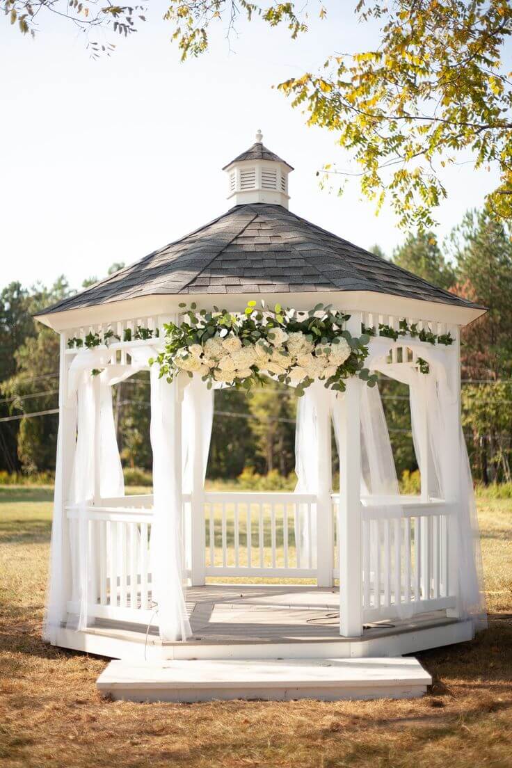 Gazebo Wedding Decoration Ideas Uk