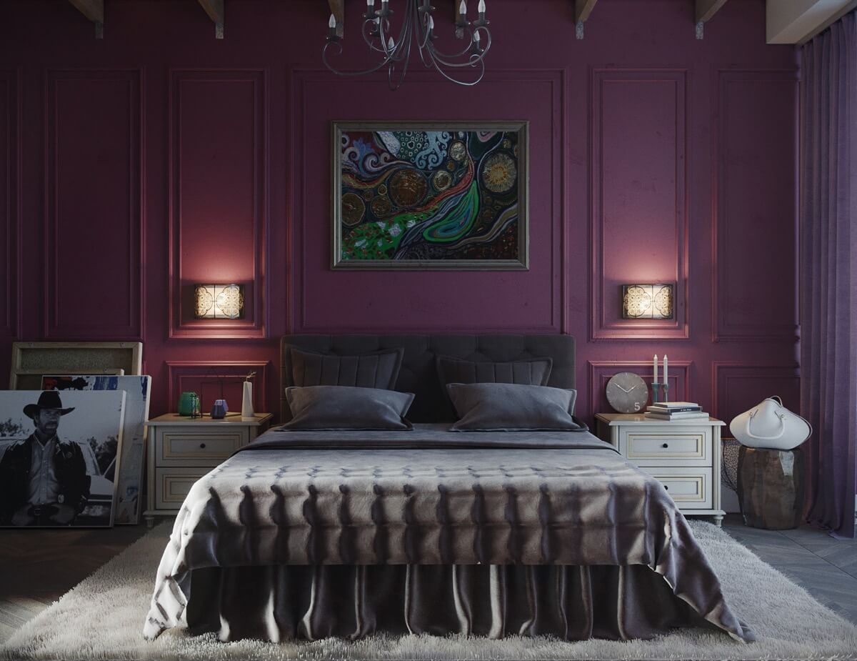 Purple And Grey Bedroom Ideas Uk
